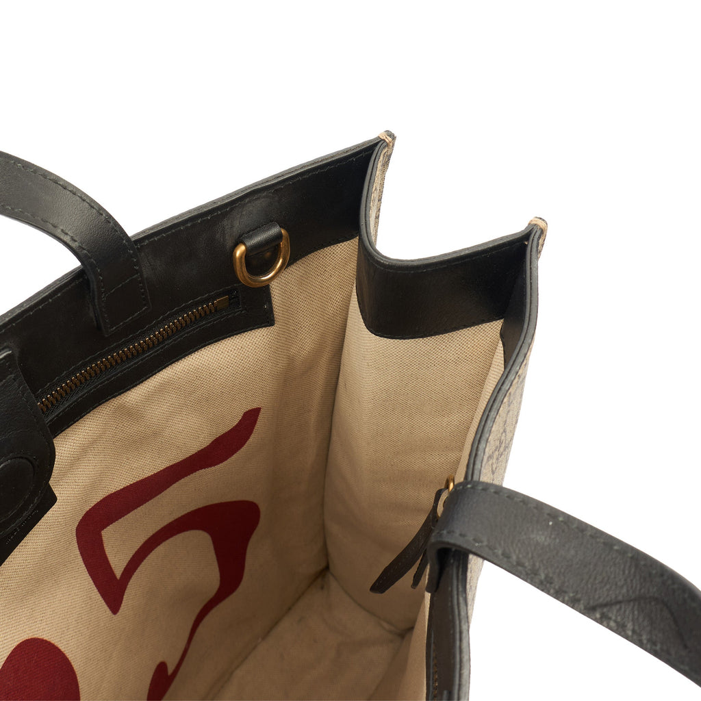 Gucci Tote Tote in GG Supreme, Leather — Alternate View 12