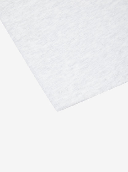 Etiquette Core Short 'Light Grey' — Light Grey Heather — Size S — Top View