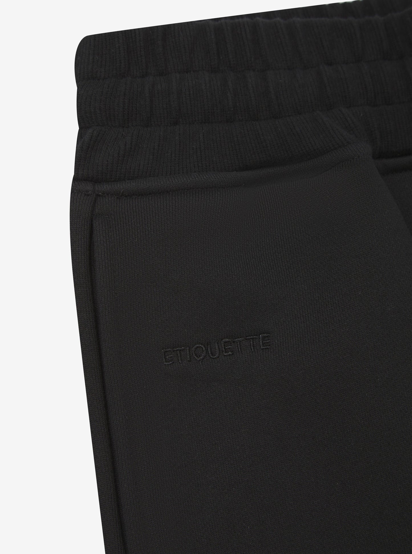 Etiquette Core Short 'Black' — Black — Size S — Top View