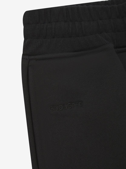 Etiquette Core Short 'Black' — Black — Size S — Top View