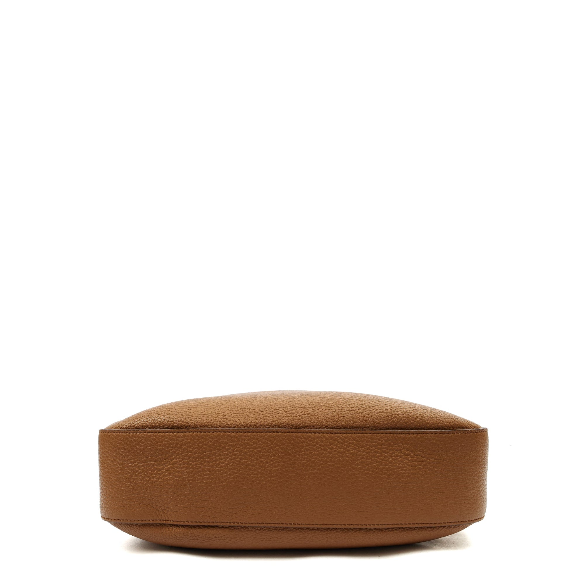 Prada Cross Body Shoulder Bag in Brown, Leather — Top View