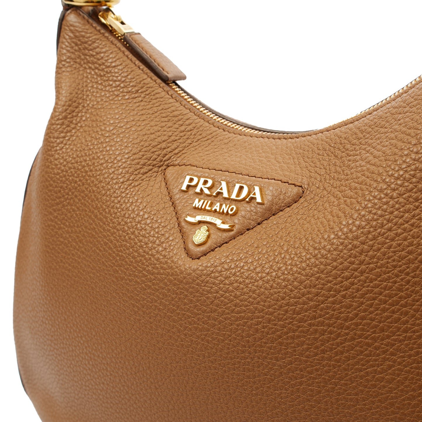 Prada Cross Body Shoulder Bag in Brown, Leather — Alternate View 12