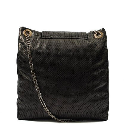 Chanel Shoulder Bag Drill Tote - Large in Black, Leather — Alternate View 21