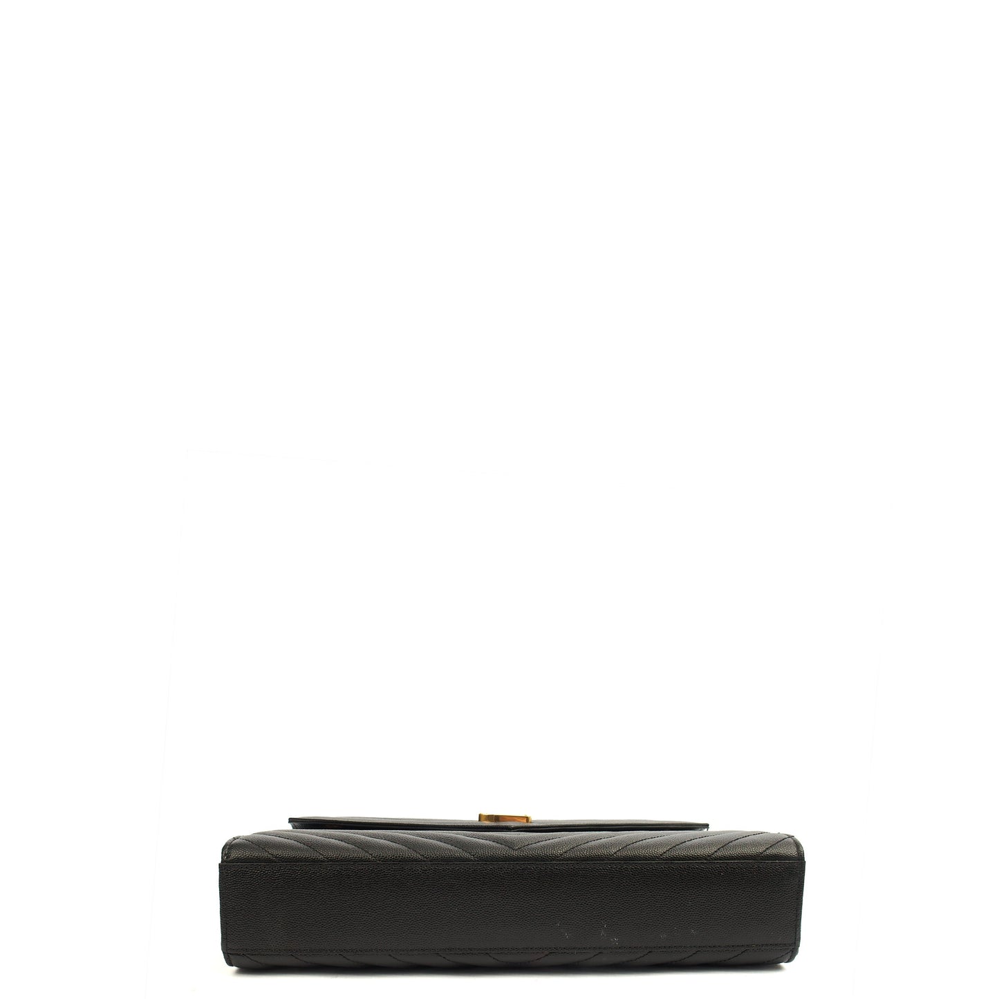 Saint Laurent Shoulder Bag Envelope - Large in Black, Leather — Alternate View 13