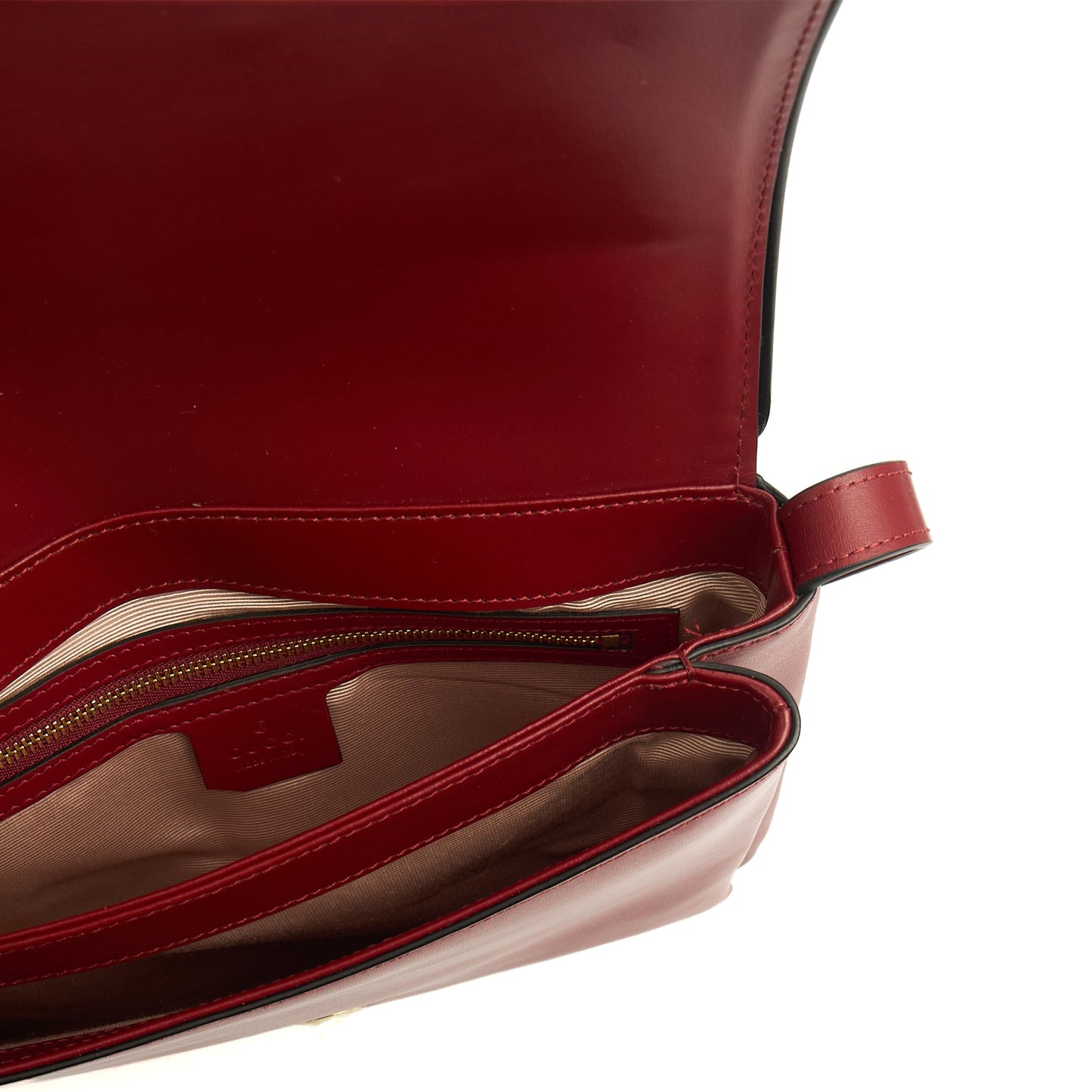 Gucci Cross Body Arli in Red, Leather — Alternate View 11