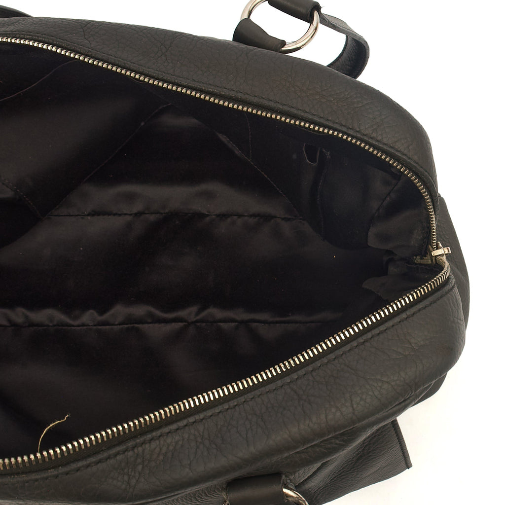 Saint Laurent Tote Tote in Dark Green, Calfskin Leather — Alternate View 17