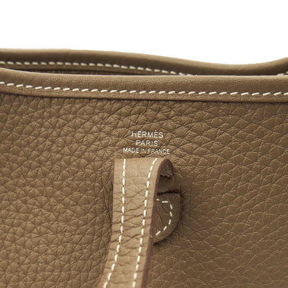 Hermes Evelyne 16 in Etoupe, Clemence Leather — Alternate View 31