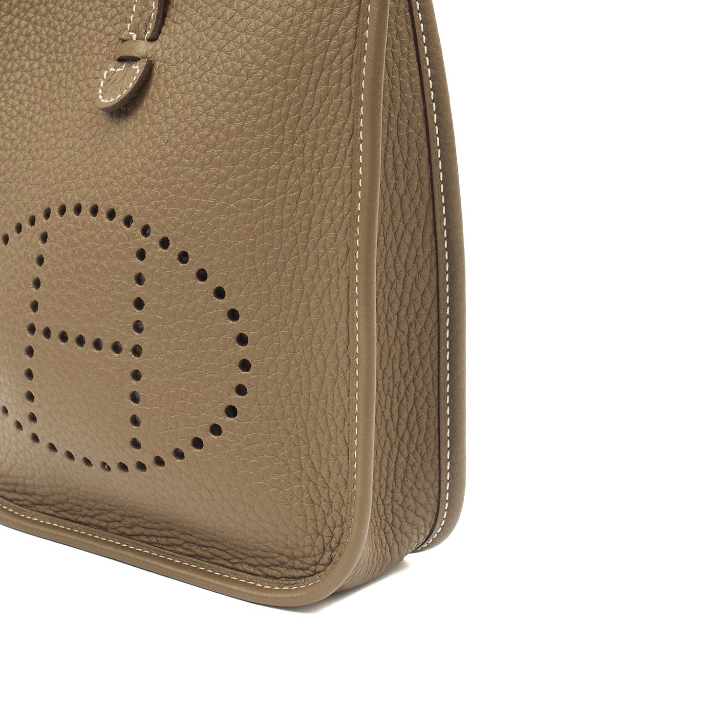 Hermes Evelyne 16 in Etoupe, Clemence Leather — Alternate View 27