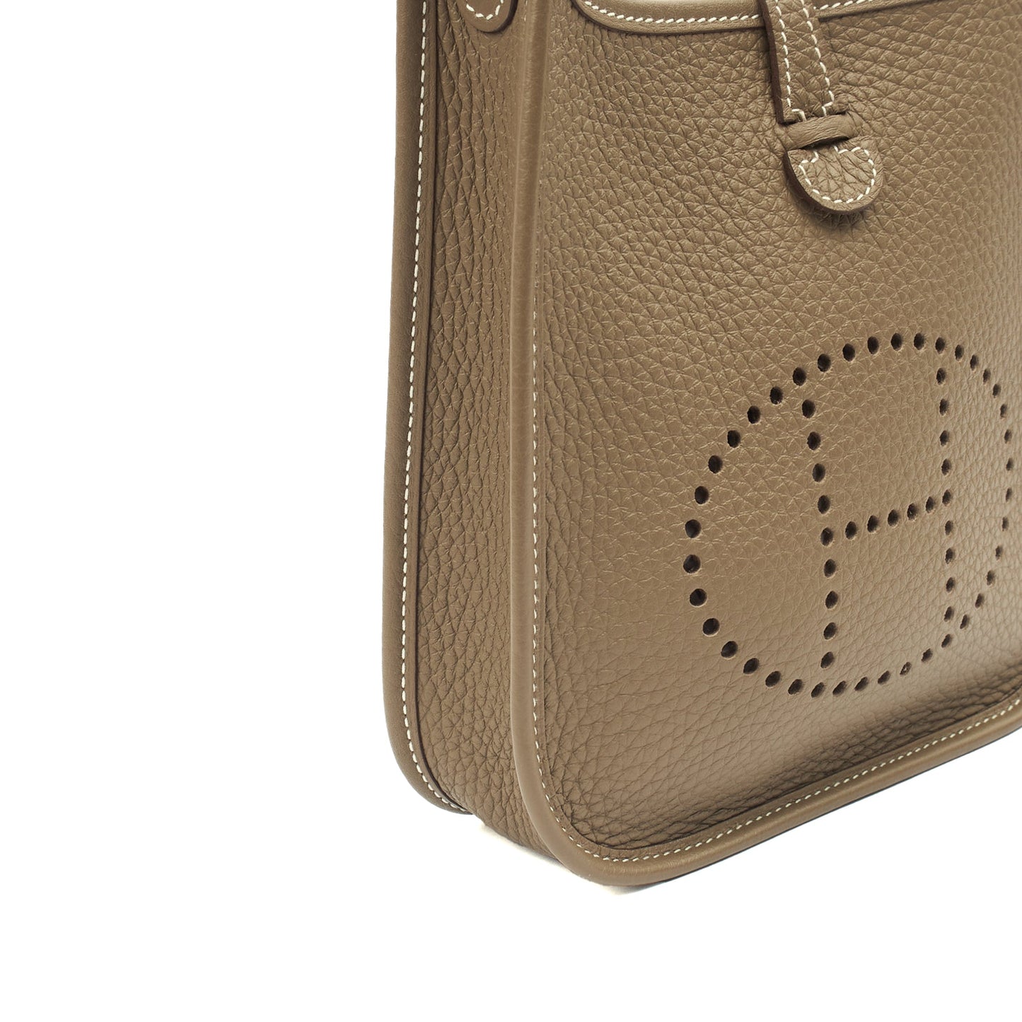 Hermes Evelyne 16 in Etoupe, Clemence Leather — Alternate View 18