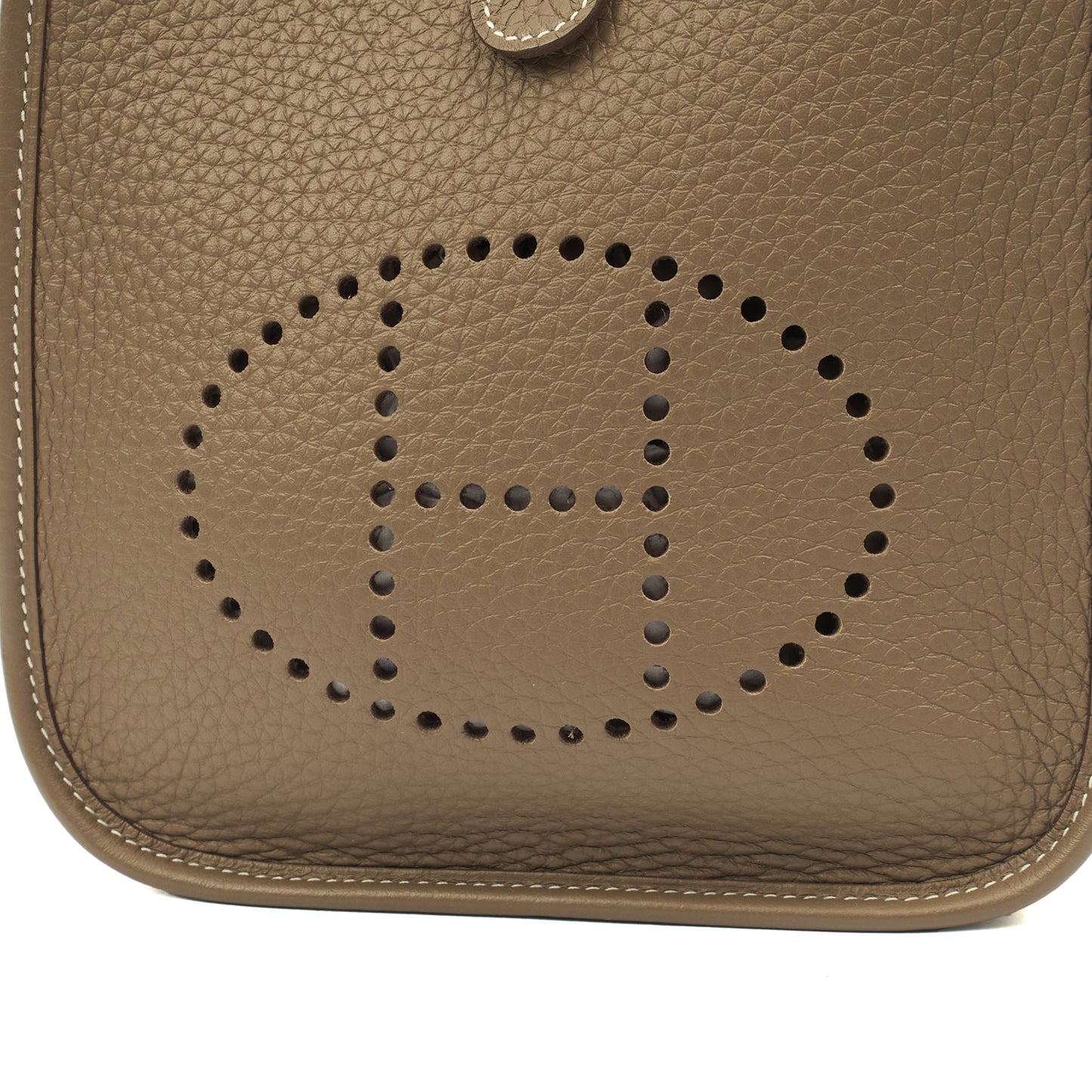 Hermes Evelyne 16 in Etoupe, Clemence Leather — Alternate View 8