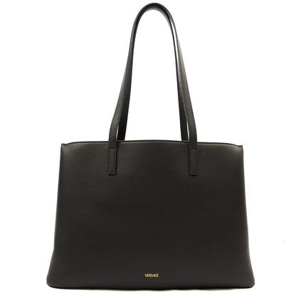 Versace Tote Virtus in Black, Leather — Alternate View 10