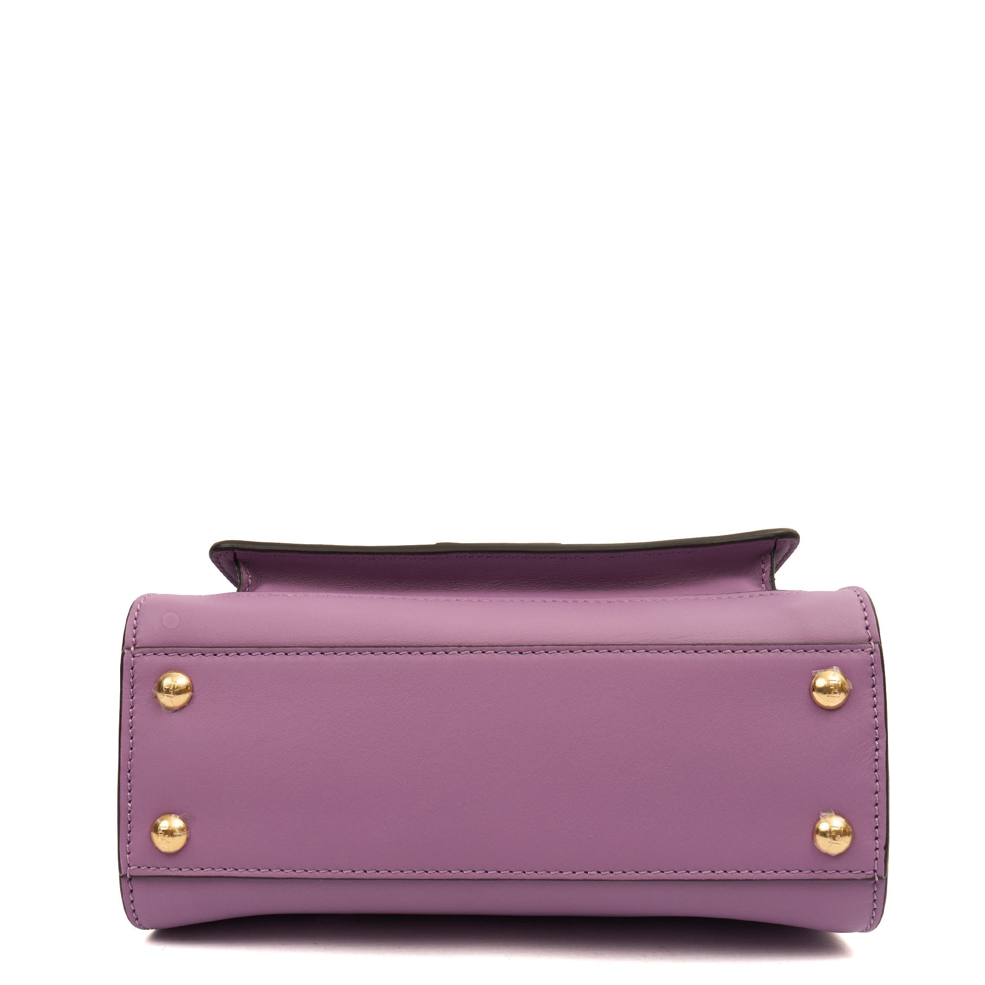Fendi Cross Body Peekaboo Iseeu - Small in Purple, Leather — Detail View