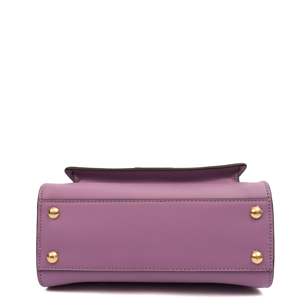 Fendi Cross Body Peekaboo Iseeu - Small in Purple, Leather — Alternate View 11