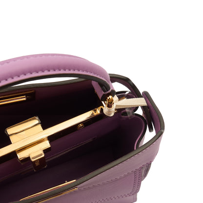 Fendi Cross Body Peekaboo Iseeu - Small in Purple, Leather — Alternate View 12
