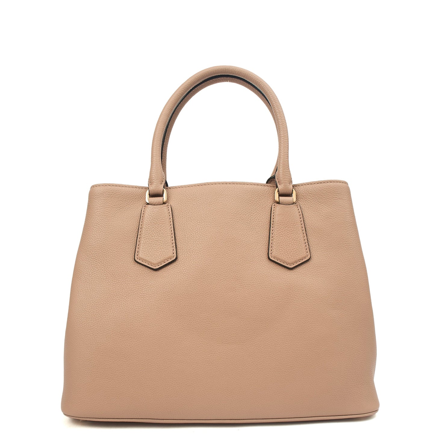 Prada Tote Double Tote - Medium in Powder Pink, Calfskin — Alternate View 9
