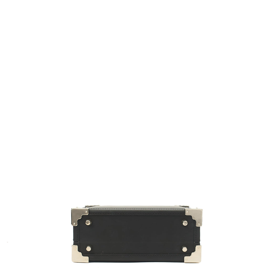 Aspinal of London Cross Body Trunk in Black, Leather — Alternate View 11