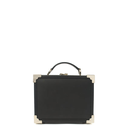 Aspinal of London Cross Body Trunk in Black, Leather — Alternate View 10