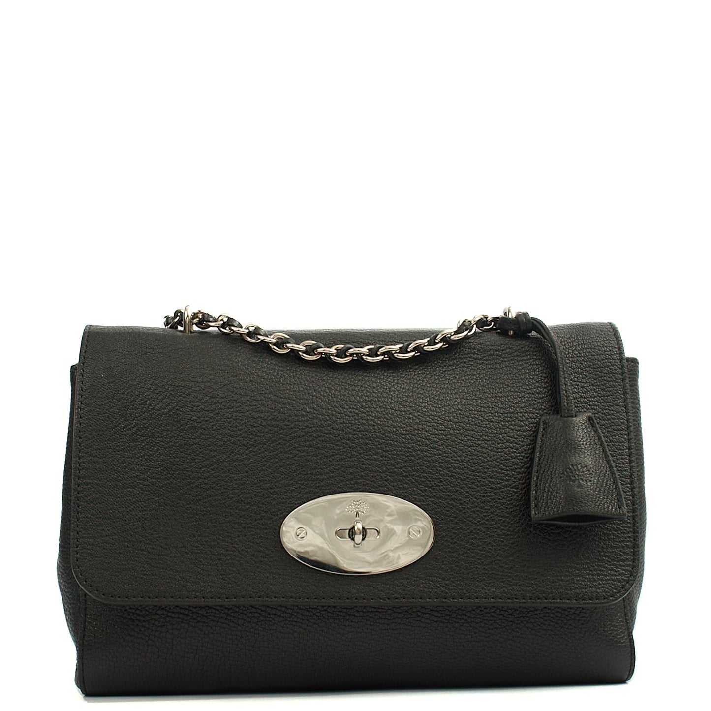 Mulberry Cross Body Lily - Large in Black, Leather — Detail View