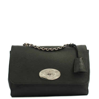 Mulberry Cross Body Lily - Large in Black, Leather — Detail View