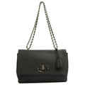 Mulberry Cross Body Lily - Large in Black, Leather — Front View