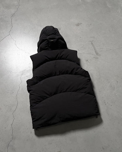 Legende Paris Puffer Bodywarmer - Black — XS — Back View