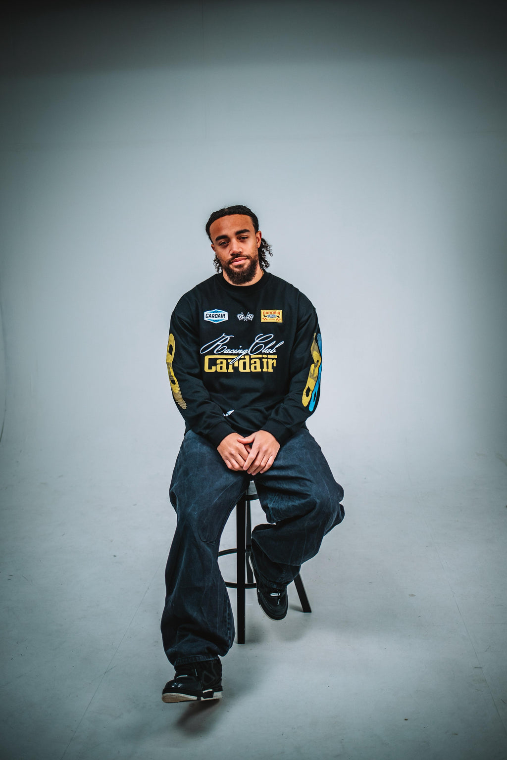 Cardair Racing Club Long Sleeve - Black — XS — Side View