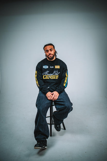 Cardair Racing Club Long Sleeve - Black — XS — Side View