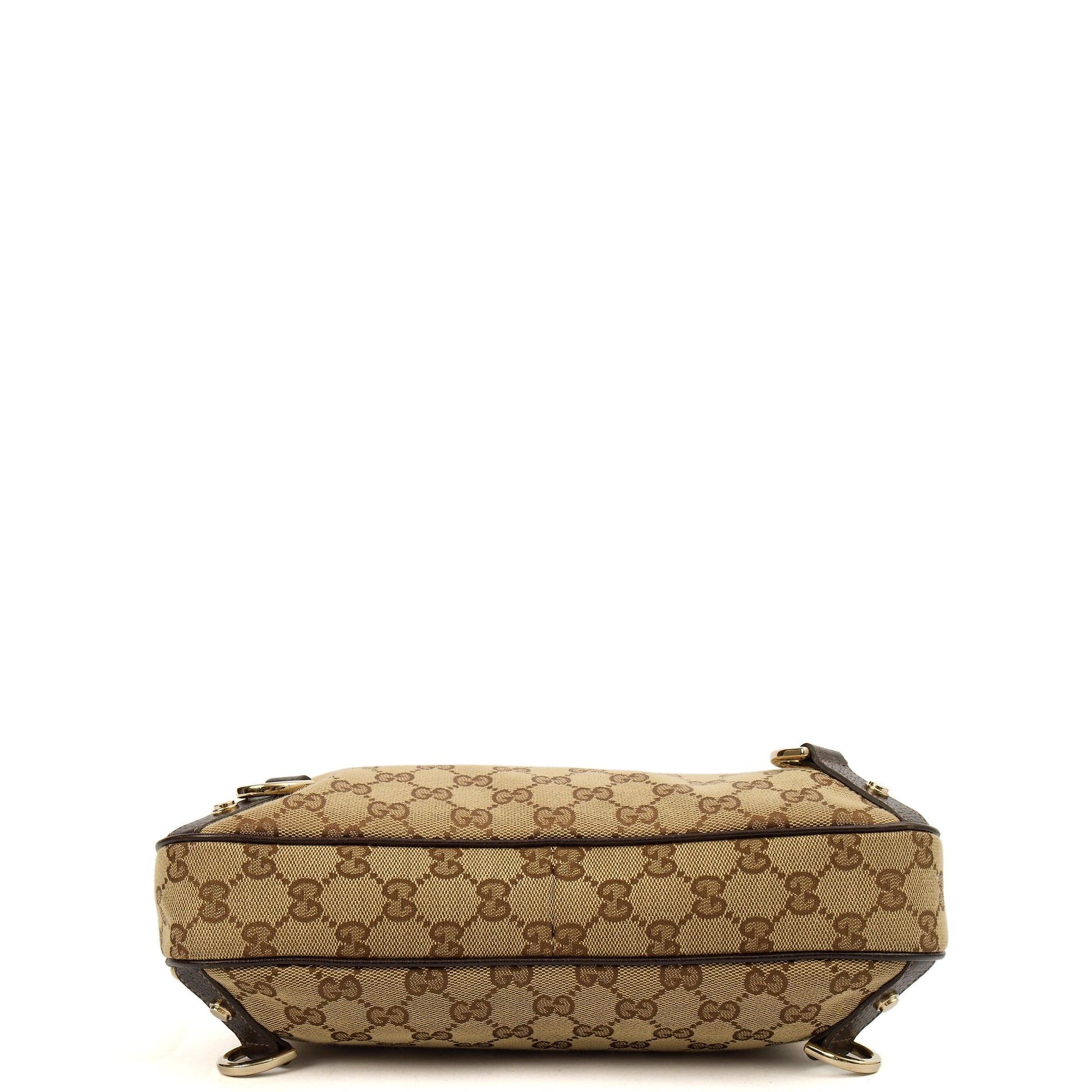 Gucci Shoulder Bag Abbey D-Ring Shoulder Bag in Brown, Fabric — Lifestyle View