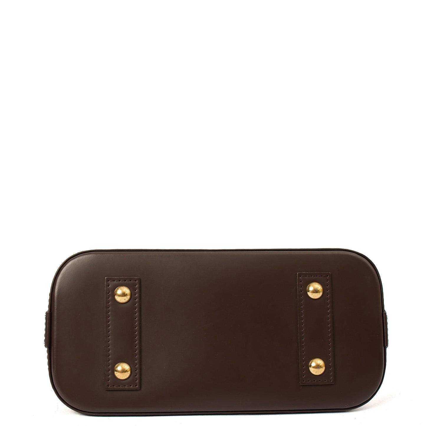Louis Vuitton Top Handle Alma BB in Damier Geant, Canvas — Detail View
