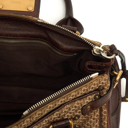 Chloe Tote Paddington in Brown, Canvas — Alternate View 7