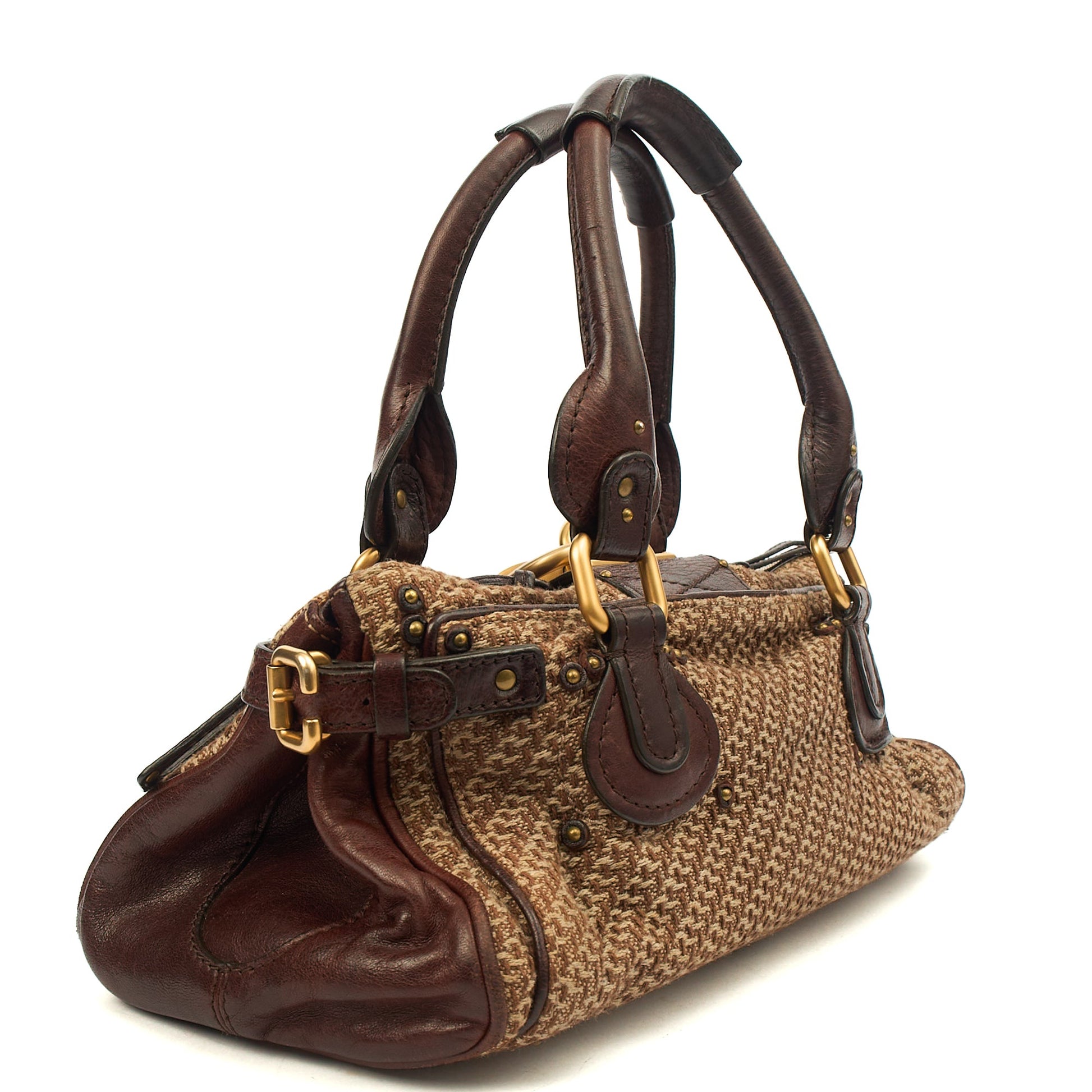 Chloe Tote Paddington in Brown, Canvas — Alternate View 9