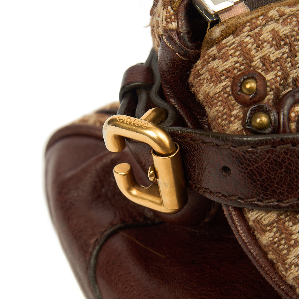 Chloe Tote Paddington in Brown, Canvas — Alternate View 12