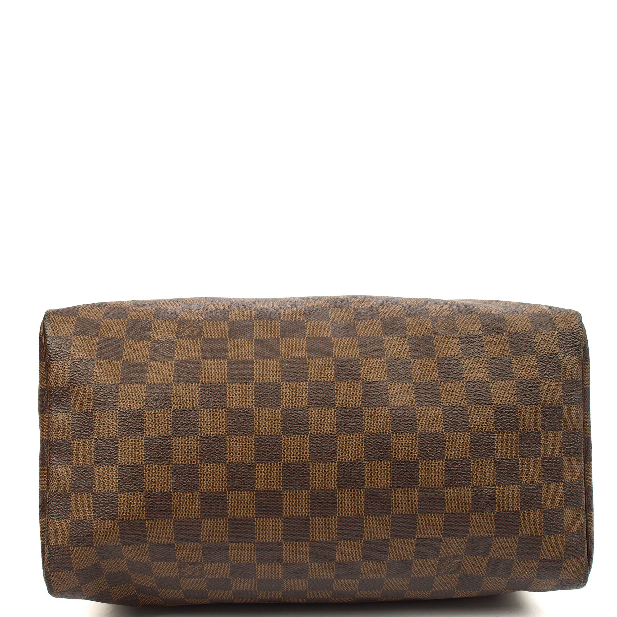 Louis Vuitton Tote Speedy 35 in Damier Ebene, Canvas — Detail View