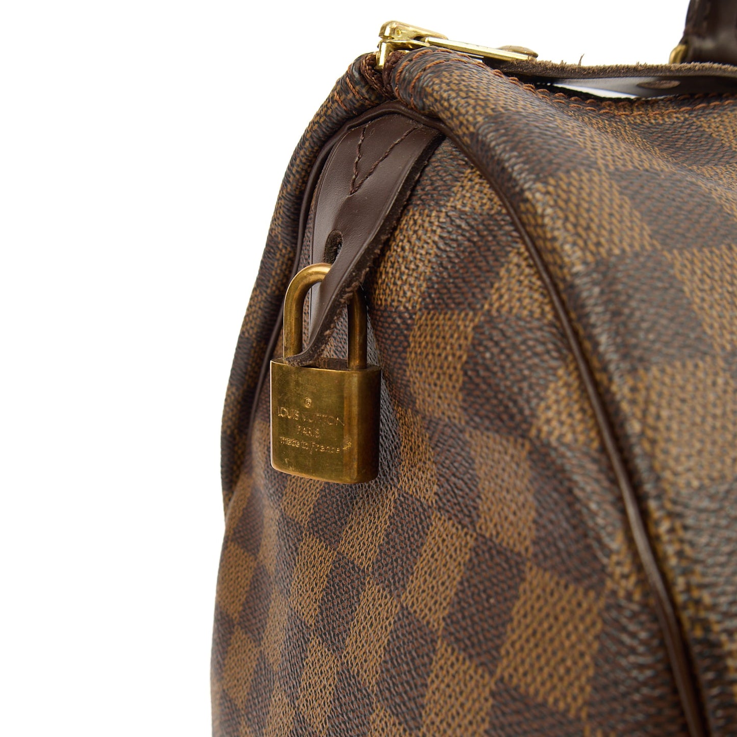 Louis Vuitton Tote Speedy 35 in Damier Ebene, Canvas — Alternate View 7