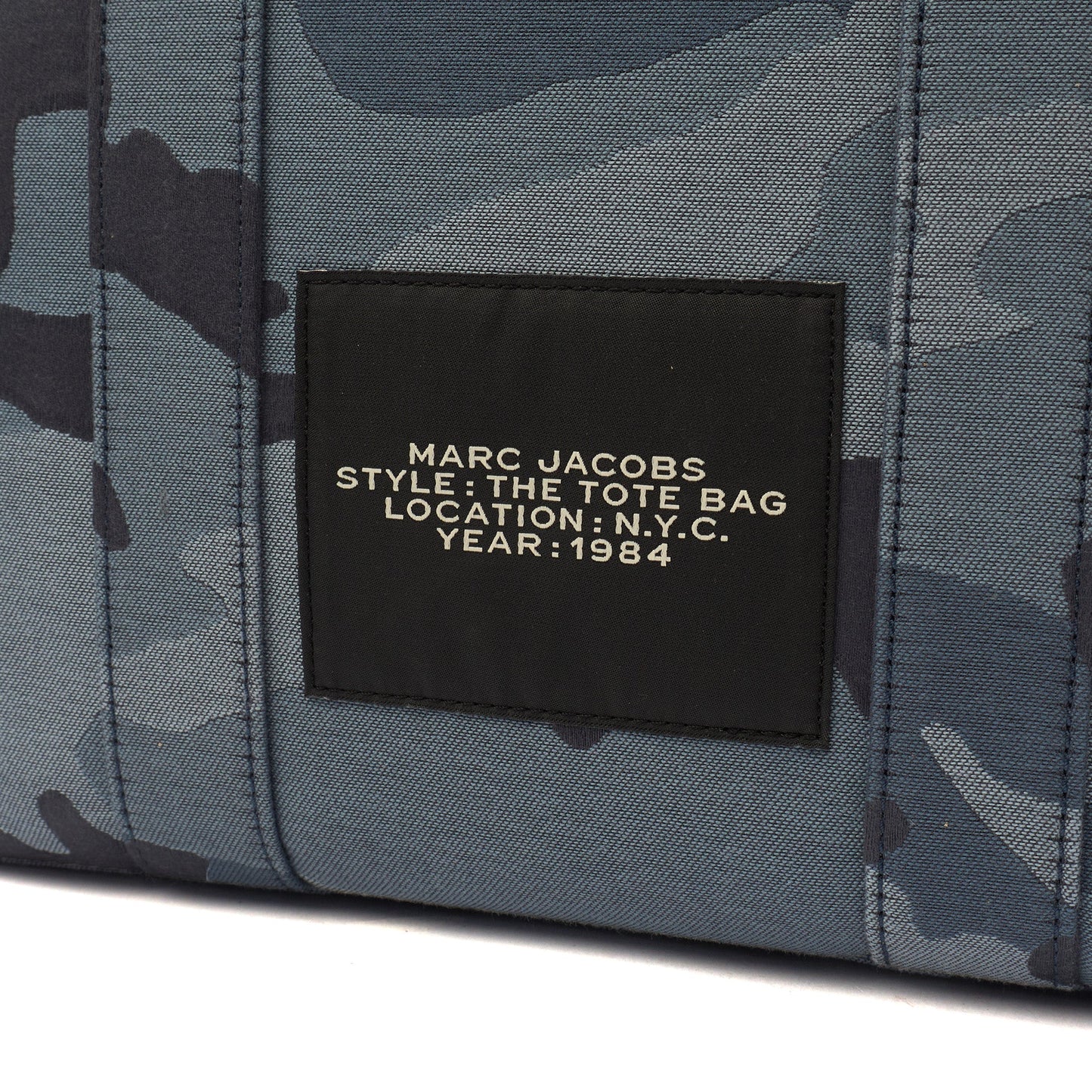 Marc Jacobs Tote The Tote Bag in Camo Blue, Fabric — Alternate View 13