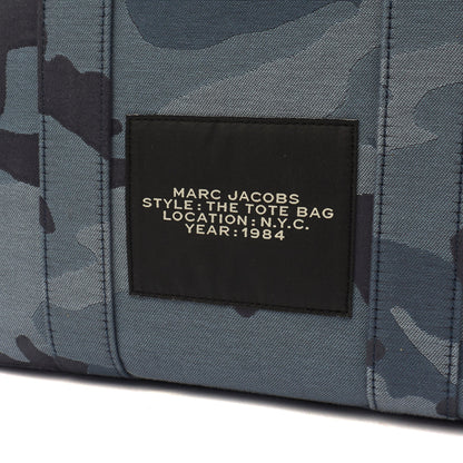 Marc Jacobs Tote The Tote Bag in Camo Blue, Fabric — Alternate View 13