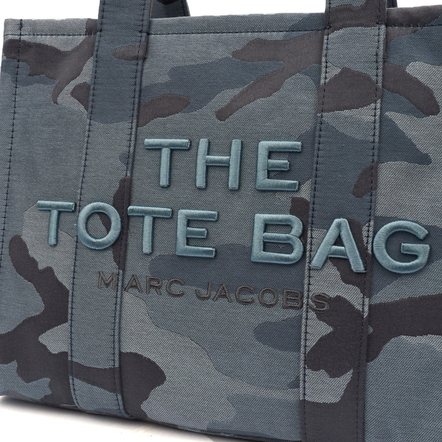 Marc Jacobs Tote The Tote Bag in Camo Blue, Fabric — Alternate View 9