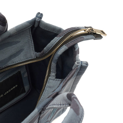 Marc Jacobs Tote The Tote Bag in Camo Blue, Fabric — Alternate View 7