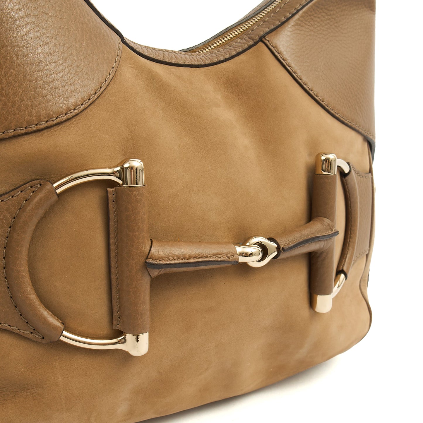 Gucci Tote Horsebit Hobo in Brown, invalid — Alternate View 18