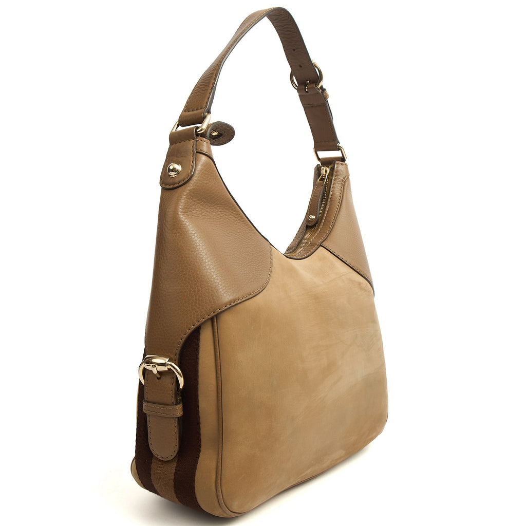 Gucci Tote Horsebit Hobo in Brown, invalid — Alternate View 8