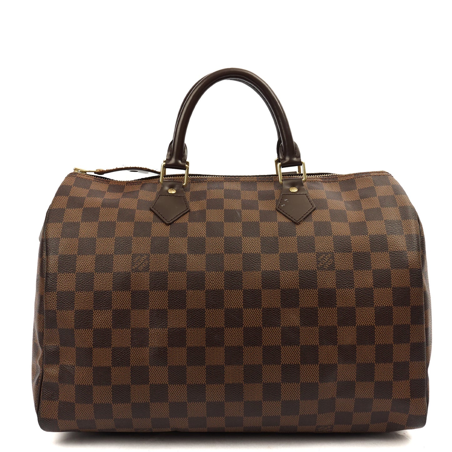 Louis Vuitton Top Handle Speedy 30 in Monogram, Canvas — Top View