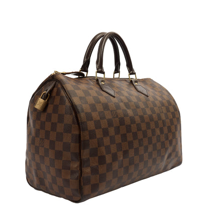 Louis Vuitton Top Handle Speedy 30 in Monogram, Canvas — Back View