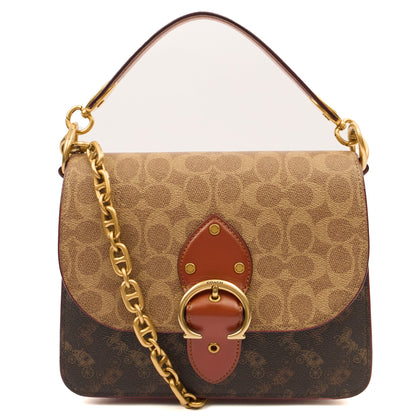 Coach Cross Body Beat in Brown, Leather — Alternate View 15