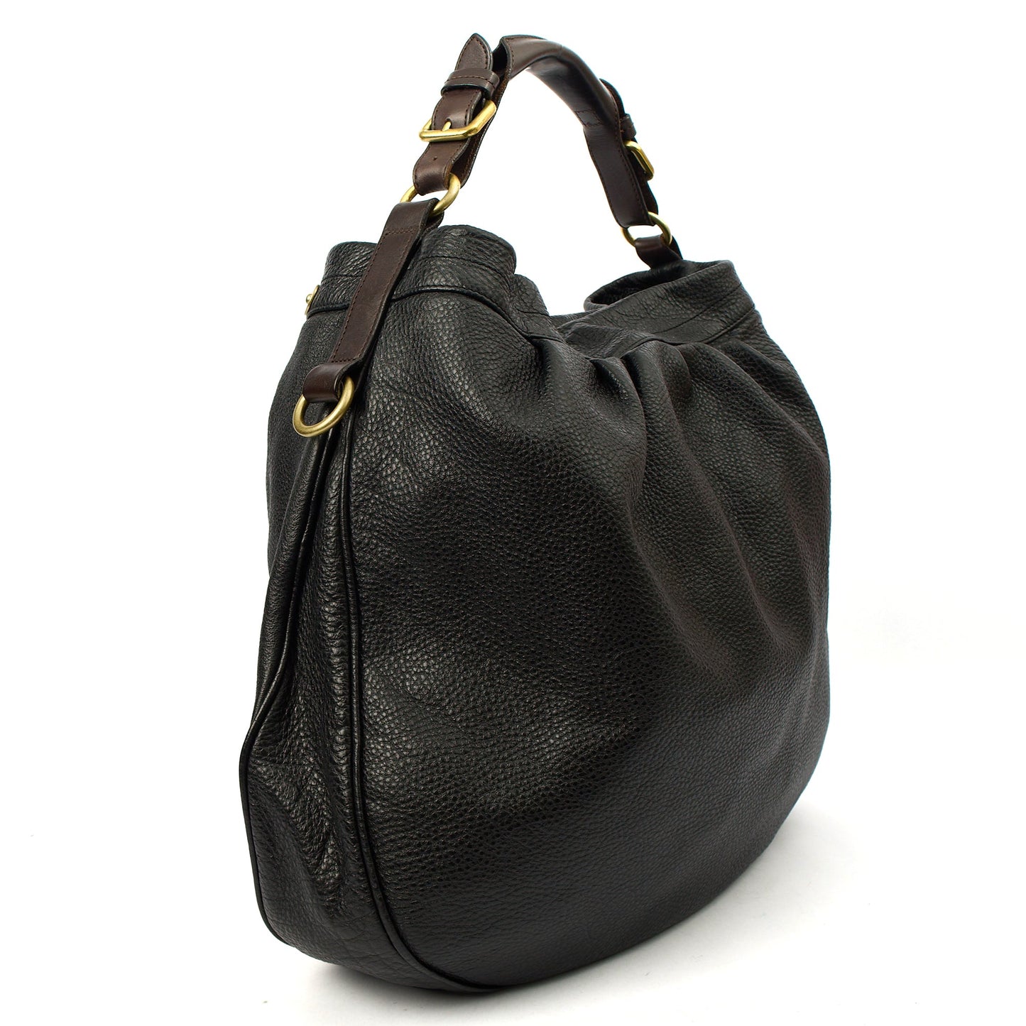 Mulberry Tote Mitzy Tote in Black, Calfskin Leather — Alternate View 9
