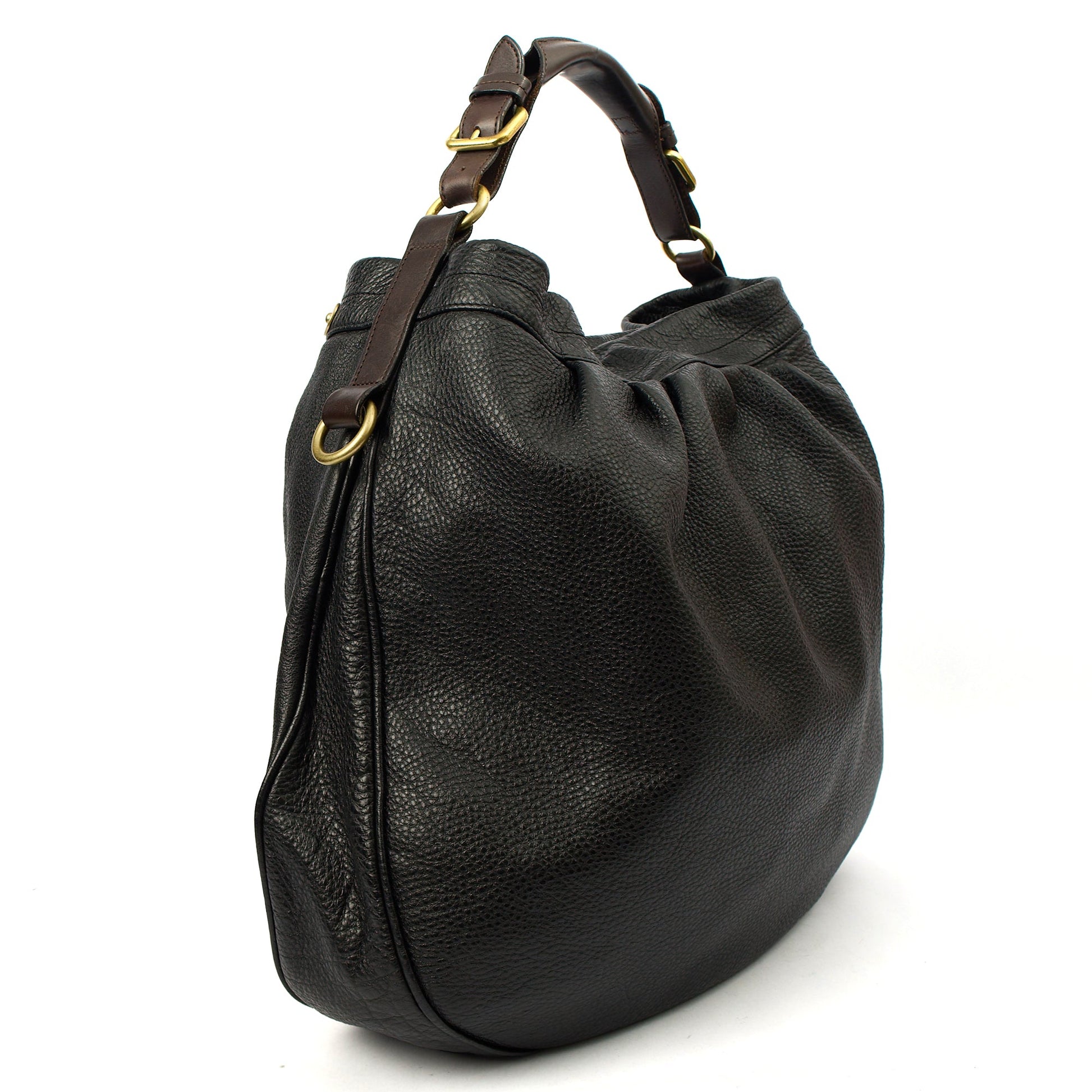 Mulberry Tote Mitzy Tote in Black, Calfskin Leather — Alternate View 9