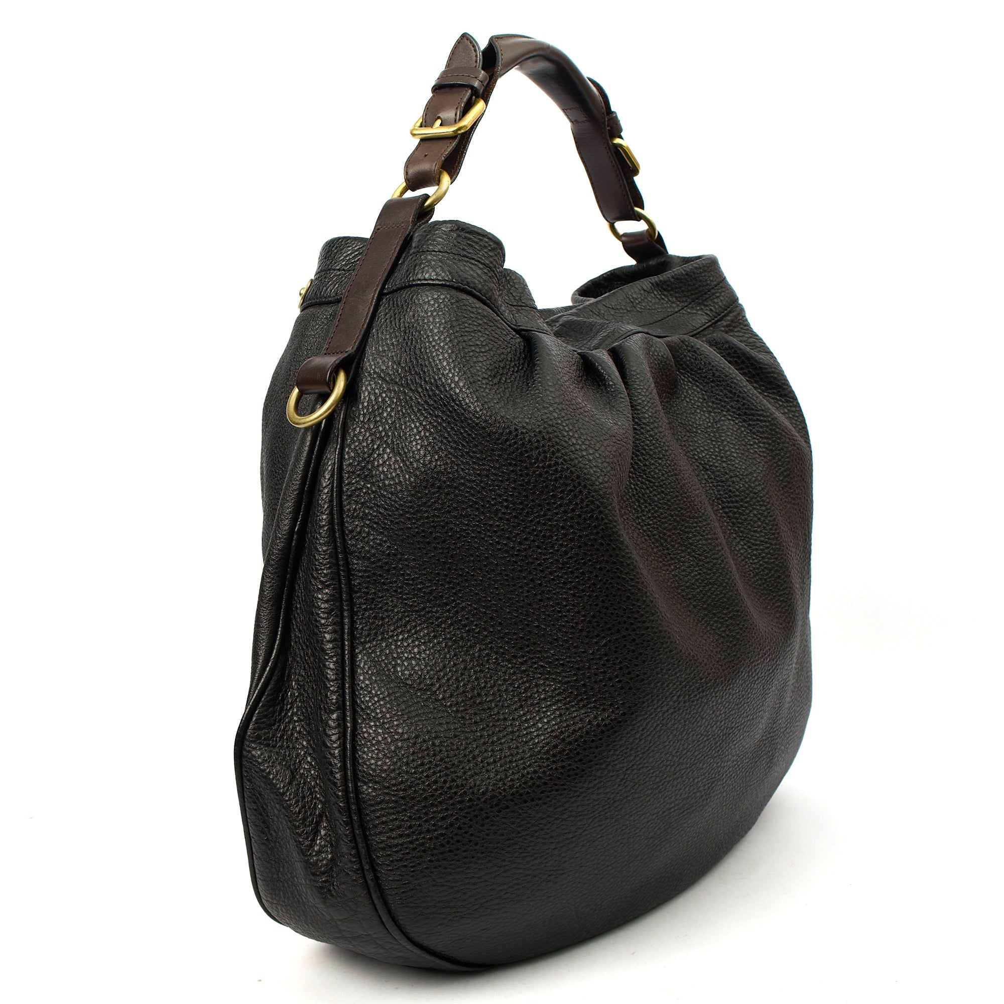 Mulberry Tote Mitzy Tote in Black, Calfskin Leather — Alternate View 9