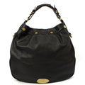 Mulberry Tote Mitzy Tote in Black, Calfskin Leather — Front View