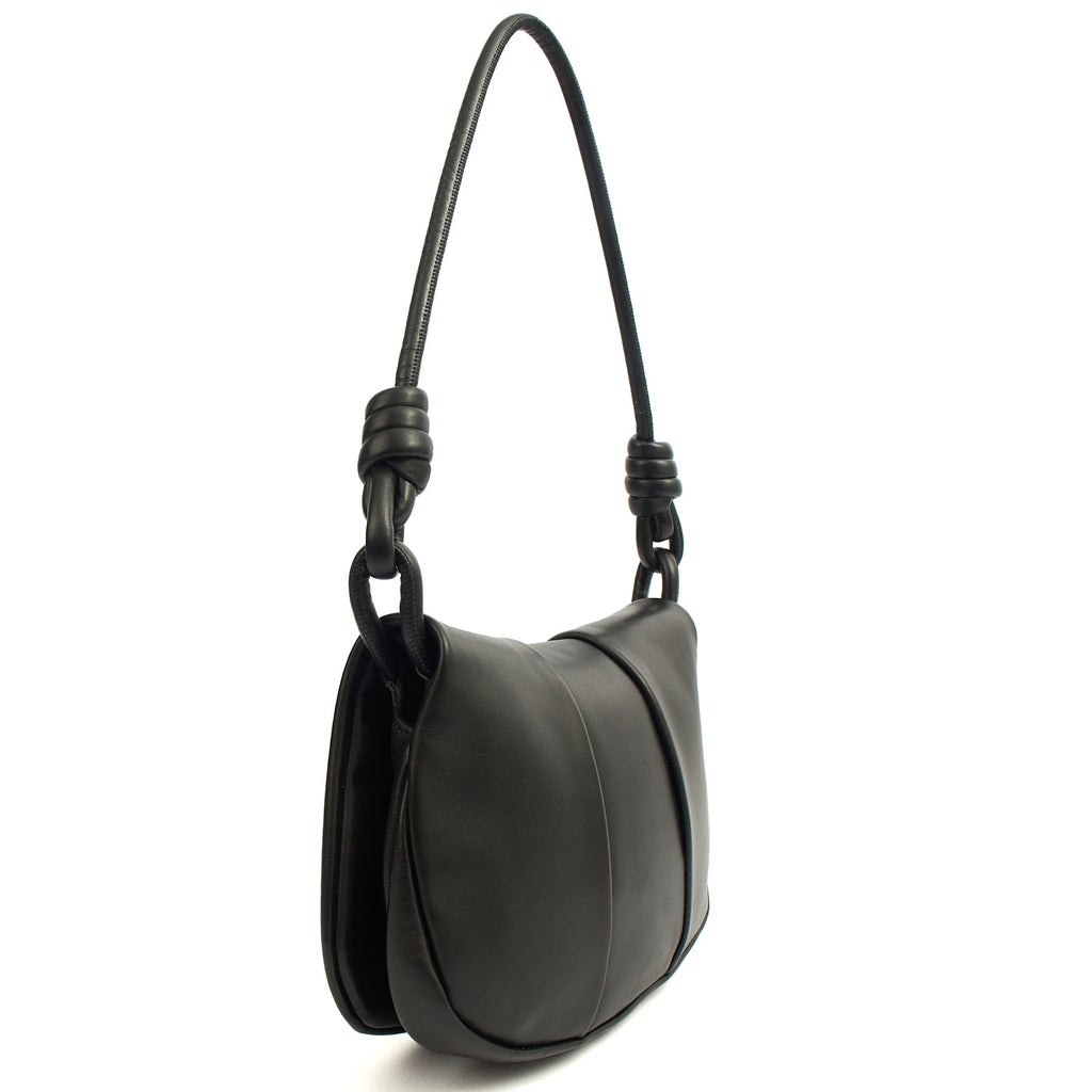 Loewe Shoulder Bag Paseo - Small in Black, invalid — Back View