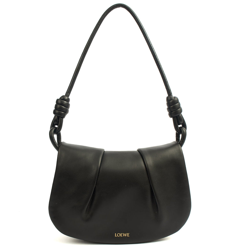 Loewe Shoulder Bag Paseo - Small in Black, invalid — Front View