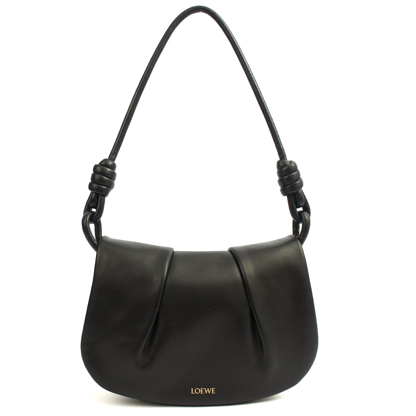 Loewe Shoulder Bag Paseo - Small in Black, invalid — Front View